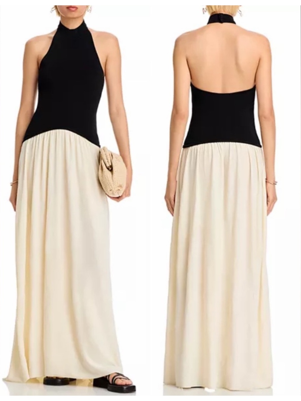 LIKE NEW Solid & Striped The Halter Soglio Dress - Picture 2 of 16